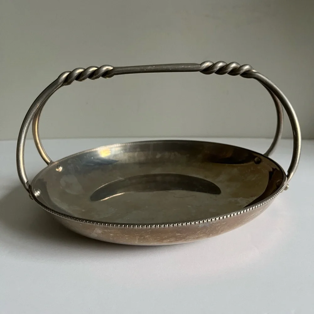 Vintage BW Buenilum Aluminum Serving Tray Dish